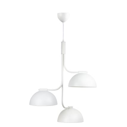 DFTP by Nordlux - Luster na sajli TULLIO 3xE14/25W/230V bela