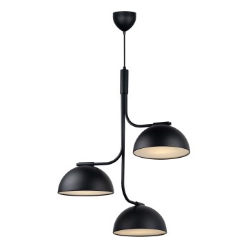 DFTP by Nordlux - Luster na sajli TULLIO 3xE14/25W/230V crno