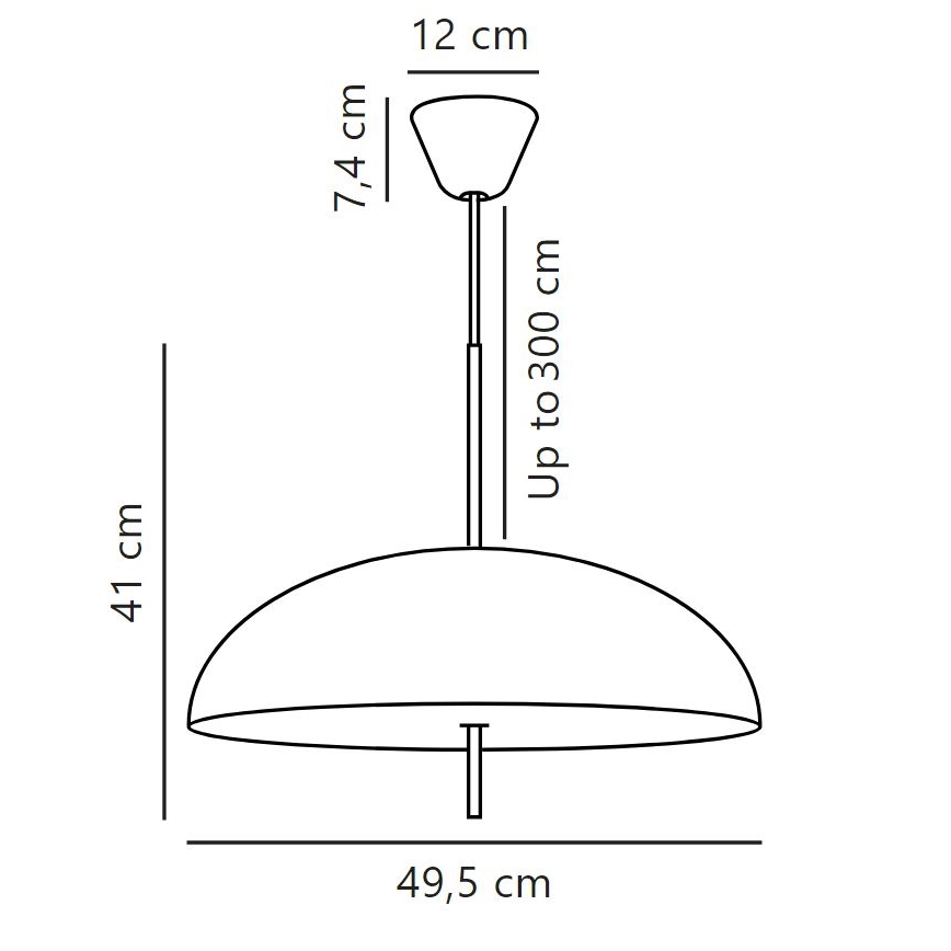 DFTP by Nordlux - Luster na sajli VERSALE 2xE27/15W/230V crno