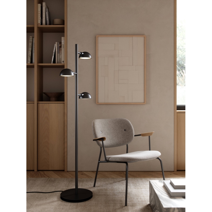 DFTP by Nordlux - Podna lampa NOMI 3xE14/8W/230V crno