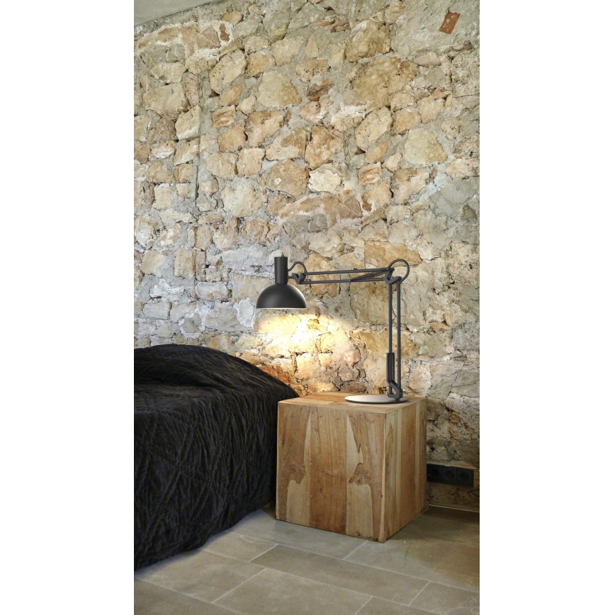DFTP by Nordlux - Stona lampa ARKI 1xE27/60W/230V crno