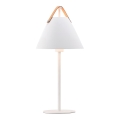 DFTP by Nordlux - Stona lampa STRAP 1xE27/40W/230V bela