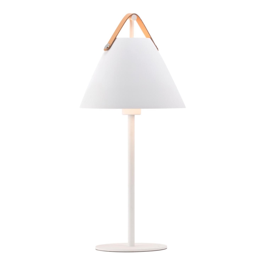 DFTP by Nordlux - Stona lampa STRAP 1xE27/40W/230V bela
