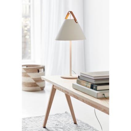 DFTP by Nordlux - Stona lampa STRAP 1xE27/40W/230V bela