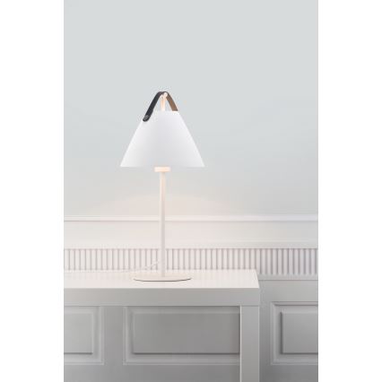 DFTP by Nordlux - Stona lampa STRAP 1xE27/40W/230V bela