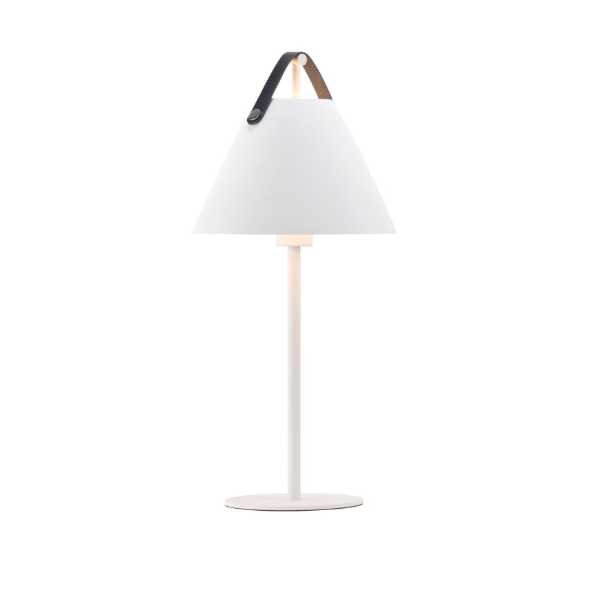 DFTP by Nordlux - Stona lampa STRAP 1xE27/40W/230V bela