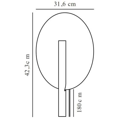 DFTP by Nordlux - Zidna lampa FURIKO 1xG9/25W/230V crno
