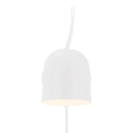 DFTP by Nordlux - Zidna reflektorska lampa sa USB portem ANGLE 1xGU10/25W/230V bela