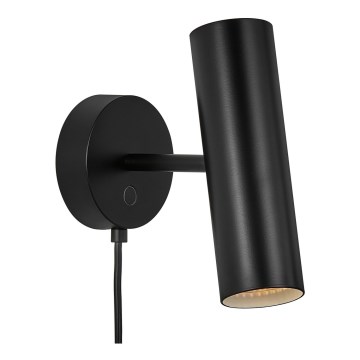 DFTP by Nordlux - Zidna reflektorska lampa MIB 1xGU10/8W/230V crno
