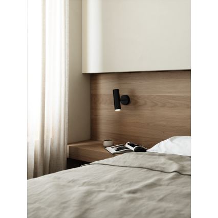 DFTP by Nordlux - Zidna reflektorska lampa MIB 1xGU10/8W/230V crno