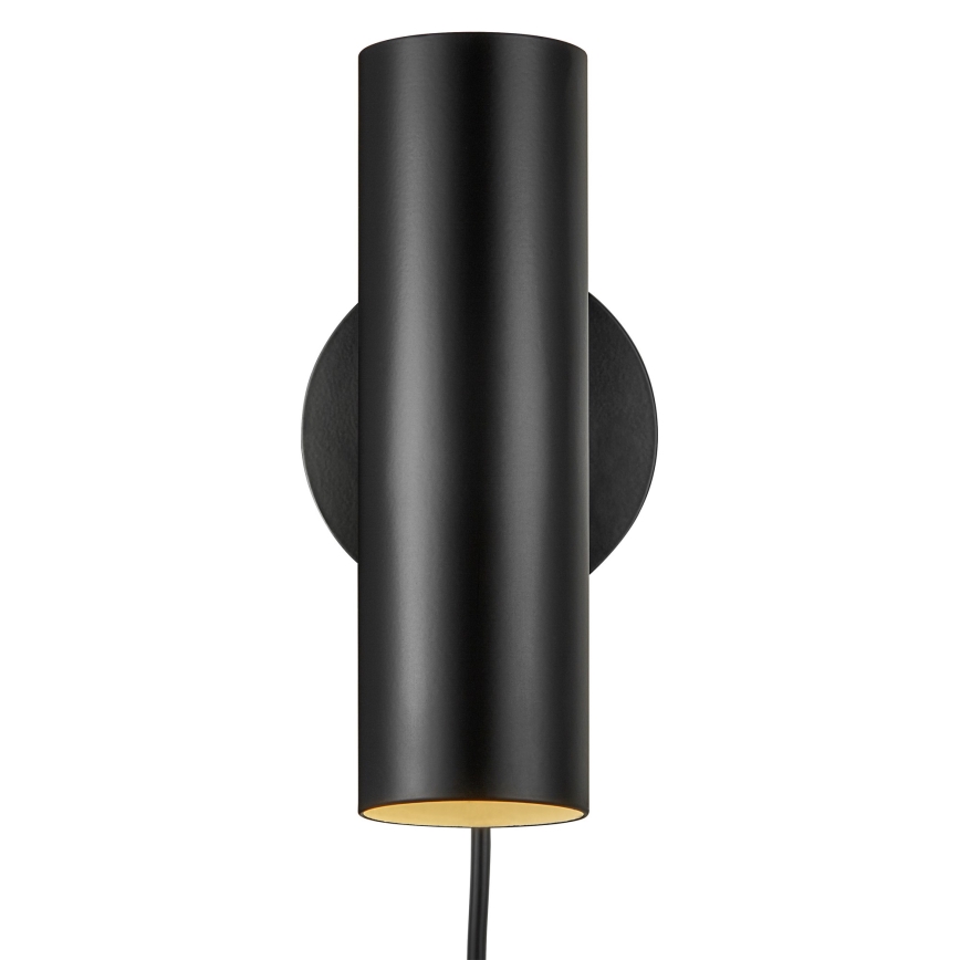 DFTP by Nordlux - Zidna reflektorska lampa MIB 1xGU10/8W/230V crno