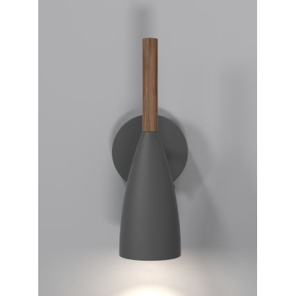 DFTP by Nordlux - Zidna reflektorska lampa PURE 1xGU10/8W/230V sivo