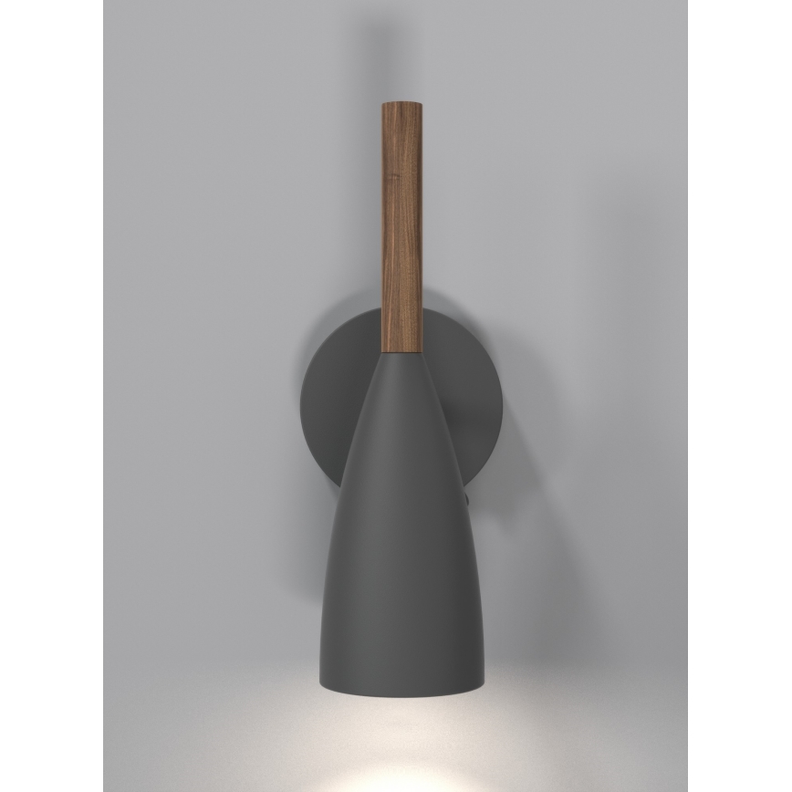 DFTP by Nordlux - Zidna reflektorska lampa PURE 1xGU10/8W/230V sivo