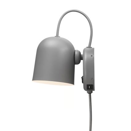 DFTP by Nordlux - Zidno usmereno svetlo sa USB portom ANGLE 1xGU10/25W/230V sivo