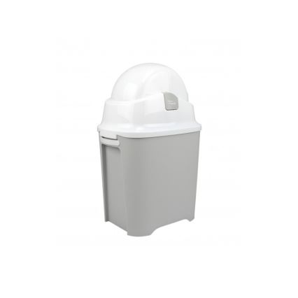 DiaperChamp - Koš za pelene ONE HANDSFREE sivo