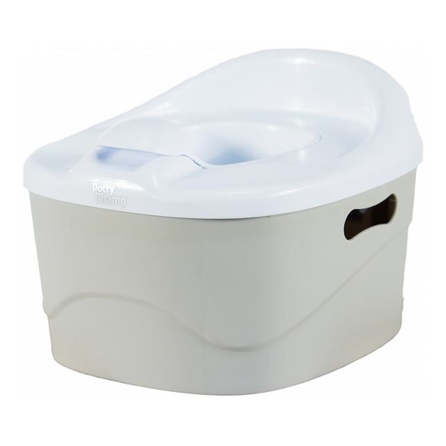 DiaperChamp - Noša 3u1 POTTYCHAMP sivo