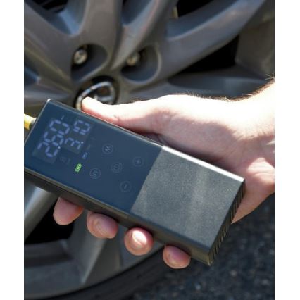 Digitalni džepni kompresor 4000 mAh 5V crni