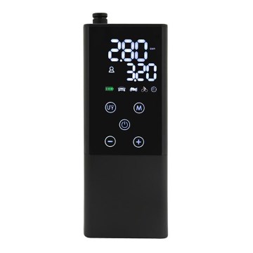 Digitalni džepni kompresor 4000 mAh 5V crno
