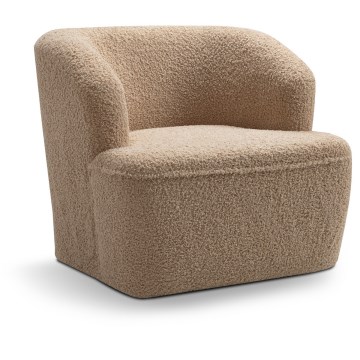 Dizajnerska fotelja ESTRELA bež