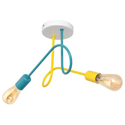 Dječije svetlo za plafon OXFORD 2xE27/15W/230V