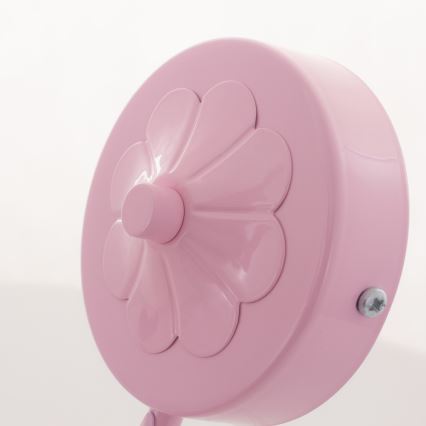 Dječije zidno svetlo MALI Leptir 1xE14/60W roze