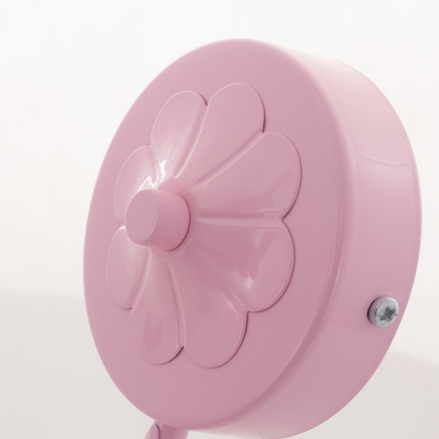 Dječije zidno svetlo MALI Leptir 1xE14/60W roze