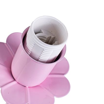 Dječije zidno svetlo MALI Leptir 1xE14/60W roze