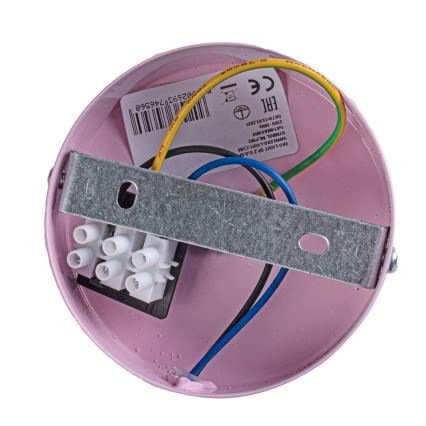 Dječije zidno svetlo MALI Leptir 1xE14/60W roze