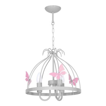 Dječiji lusteri Leptir 3xE14/60W/230V