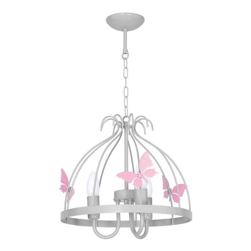 Dječiji lusteri Leptir 3xE14/60W/230V