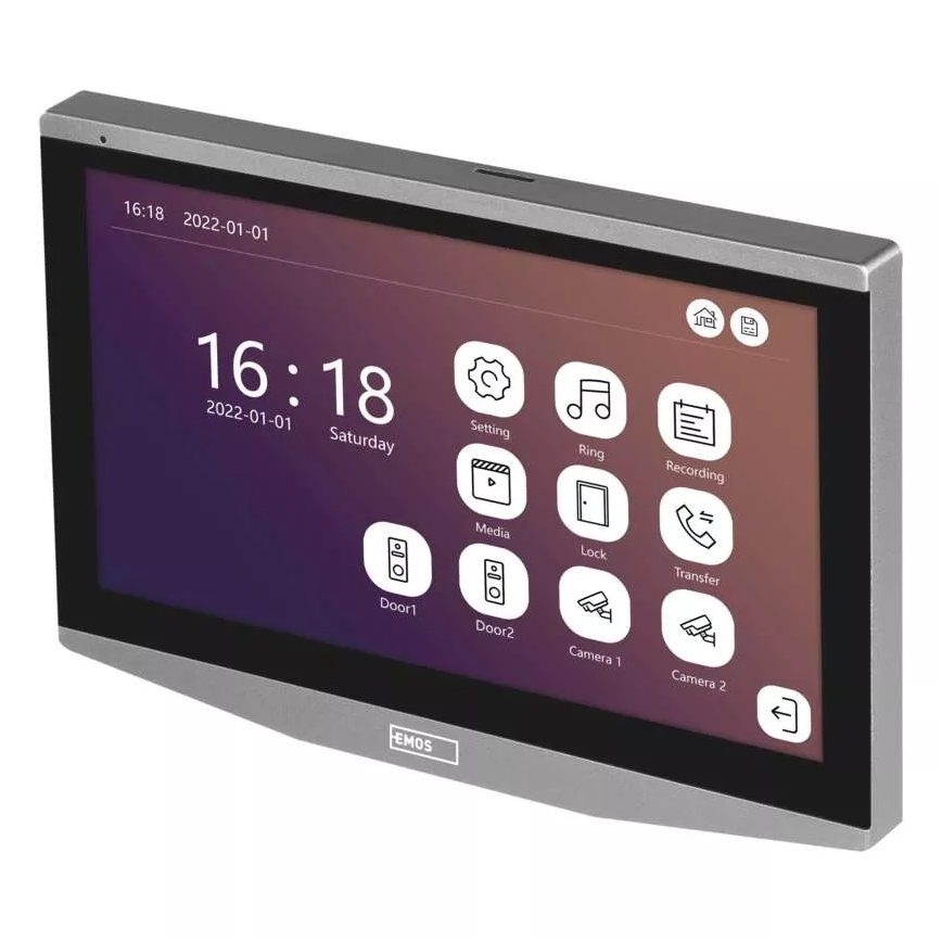 Dodadni monitor za video zvono GoSmart 12V Wi-Fi Tuya