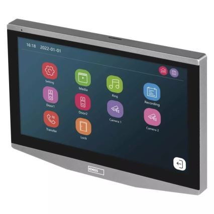 Dodadni monitor za video zvono GoSmart 12V Wi-Fi Tuya