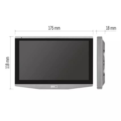 Dodadni monitor za video zvono GoSmart 12V Wi-Fi Tuya