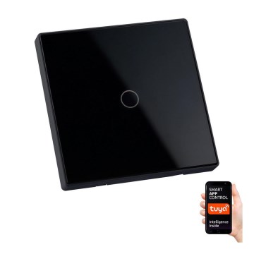 Dodirni prekidačem jednopolni SMART 800W/230V crno Wi-Fi Tuya