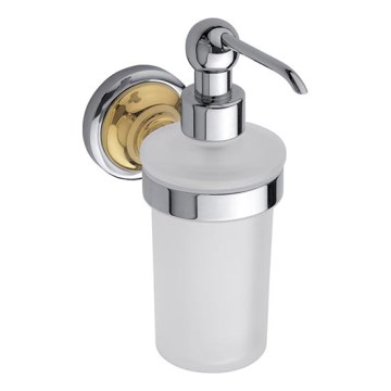 Dozator sapuna 8x19 cm srebrna/zlatna