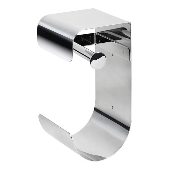 Držač papira 12,5x26 cm nerđajući čelik/srebrna