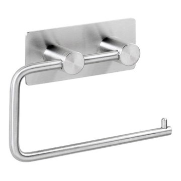 Držač papira 14,5x10 cm nerđajući čelik/srebrna