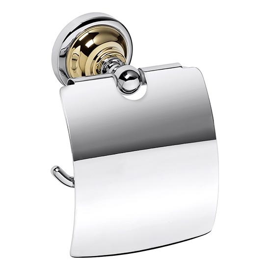 Držač papira 14x15 cm srebrni/zlatni