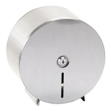 Držač papira 20 x 20 cm, nerđajući čelik/srebrna