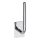 Držač papira 4,5x18 cm, od nerđajućeg čelika, srebrne boje