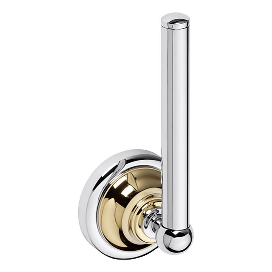 Držač papira 6,5x17 cm srebrna/zlatna