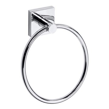 Držač peškira 16,8x18,8 cm, srebrne boje