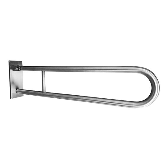 Držač u obliku U 10,3x25,3 cm nerđajući čelik/srebrna