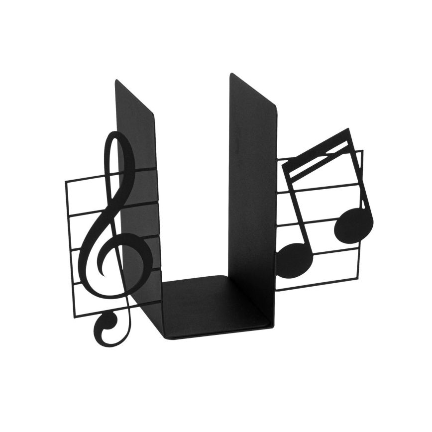 Držač za knjige 22x35,5 cm crne boje