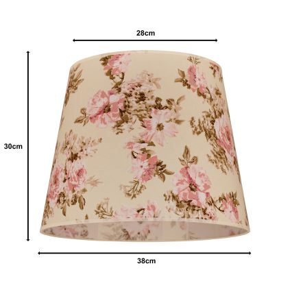 Duolla - Abažur za podnu lampu CLASSIC L E27 pr. 38 cm ruža