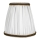 Duolla - Abažur za stonu i podnu lampu E27 pr. 15 cm bela/braon
