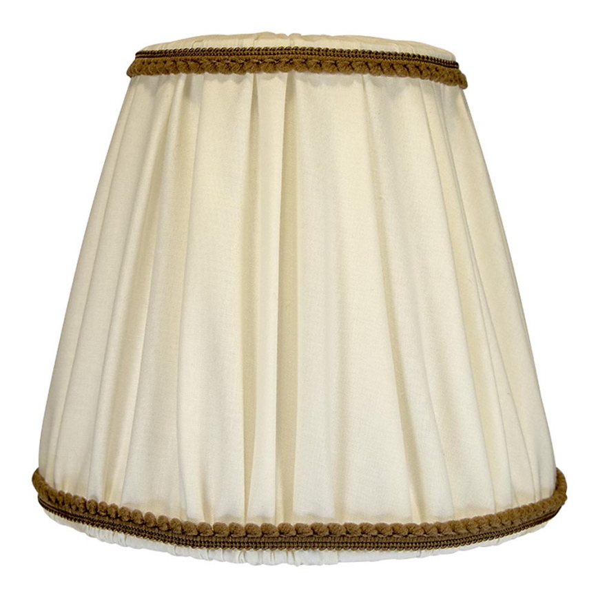 Duolla - Abažur za stonu i podnu lampu E27 pr. 18,5 cm kremasta/braon