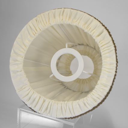 Duolla - Abažur za stonu i podnu lampu E27 pr. 18,5 cm kremasta/braon