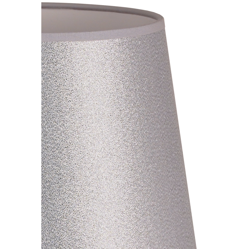 Duolla - Abažur za stonu lampu CLASSIC M E27 pr. 24 cm srebrno