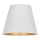 Duolla - Abažur za stonu lampu SOFIA XS za E14, prečnika 18,5 cm, beo